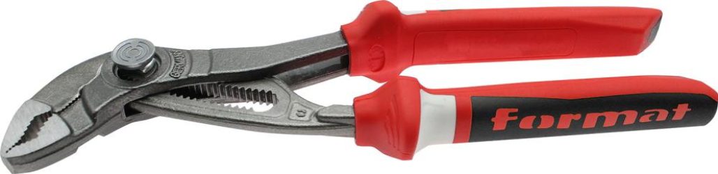 Kliešte SIKO nastaviteľné pomocou tlačidla 250 mm 2K puzdro FORMAT