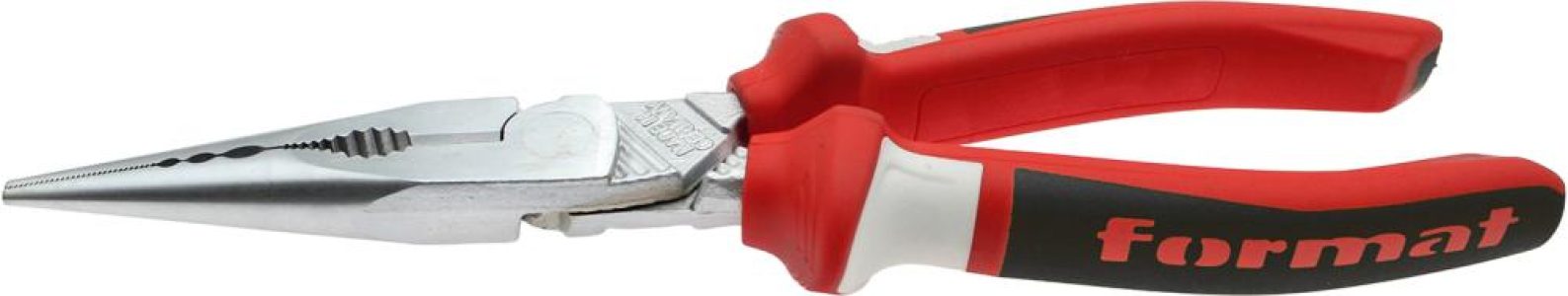 Kliešte pre rádiotechniku DIN5236A rovné s 2-zložkovými rukoväťami 200 mm FORMAT