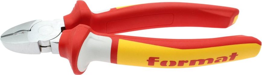 Bočné štiepacie kliešte na odizolovanie VDE s 2-zložkovými rukoväťami 160 mm mm2 FORMAT