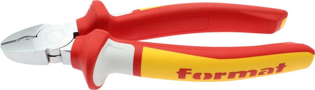 Bočné štiepacie kliešte na odizolovanie VDE s 2-zložkovými rukoväťami 160 mm mm2 FORMAT