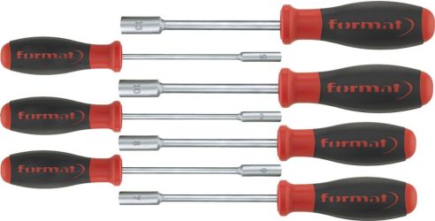 Sada skrutkovačov s nástrčným kľúčom 5-13 mm 7-dielna FORMAT