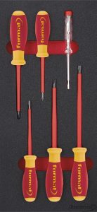 Modul na náradie 1/3 pre skrutkovače VDE FORMAT