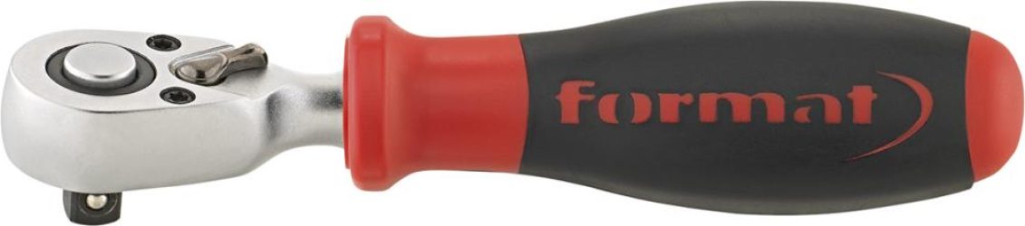 Račňa s prepínacou páčkou 1/4" 72 zubov 90 mm FORMAT