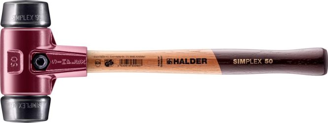 Mäkké kladivo SIMPLEX Guma 50 mm HALDER