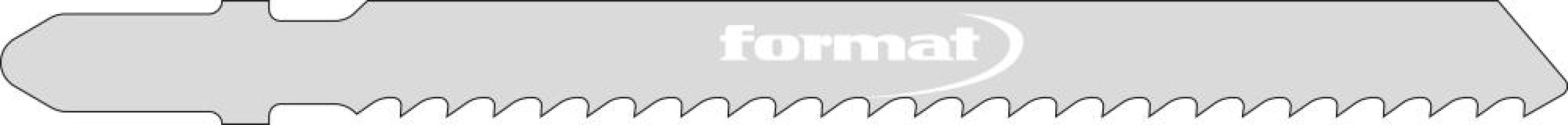 List pre pílu dierovku T 127 D FORMAT