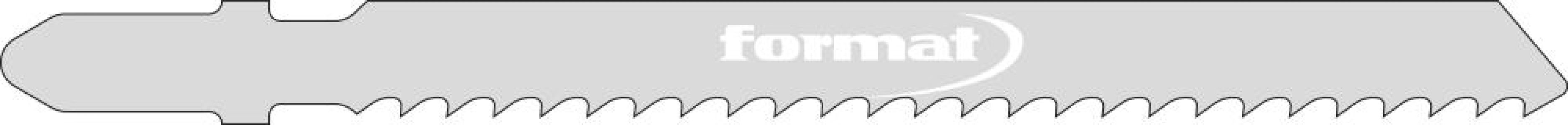 List pre pílu dierovku T 127 D FORMAT