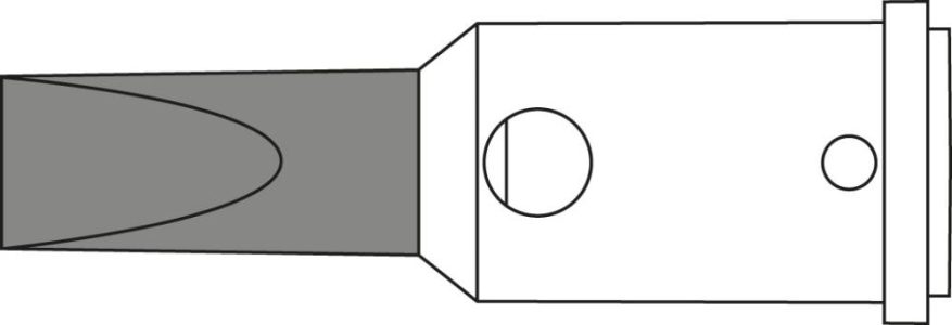 Spájkovací hrot 0G072VN/SB pre súpravu na spájkovanie plynom Independent Ersa