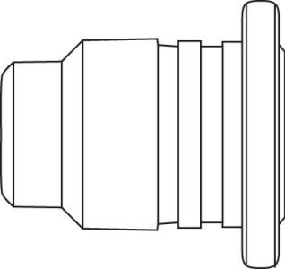 Opalová dýza 0G132BE/SB pre súpravu na spájkovanie plynom Independent Ersa