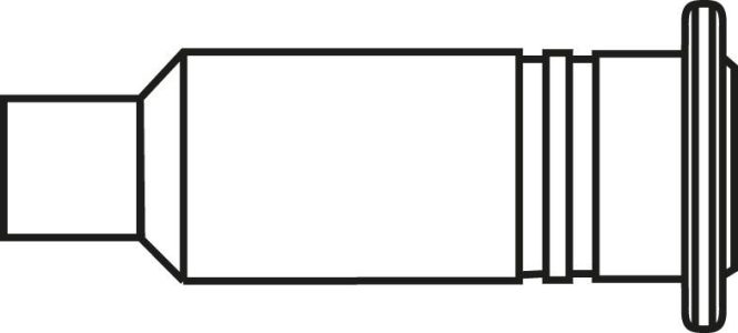 Dýza na horúci plyn 0G132HE/SB pre súpravu na spájkovanie plynom Independent Ersa