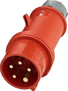 Zástrčka CEE s fázovým meničom