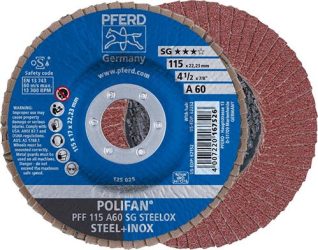 Lamelový brúsny kotúč A120SG rovný 115 mm K120 Pferd