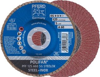Lamelový brúsny kotúč A120SG rovný 125 mm K120 Pferd
