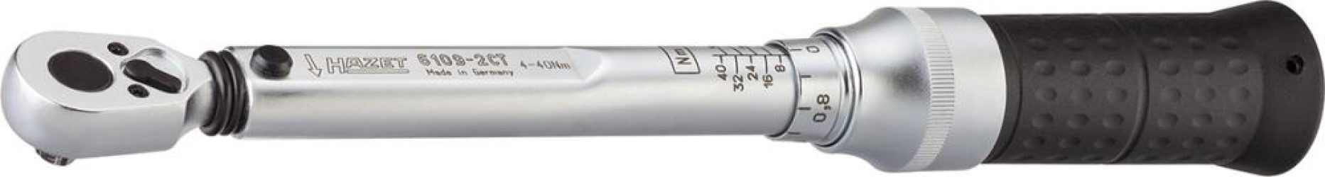 Momentový kľúč 6109-2CT 4 – 40 Nm 1/4" Hazet