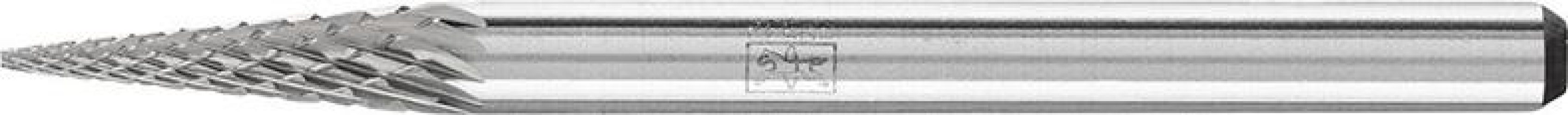 Malé frézovacie teliesko TK tvar kužeľa s hrotom 0311 4 3 mm 3 x 11 mm Pferd