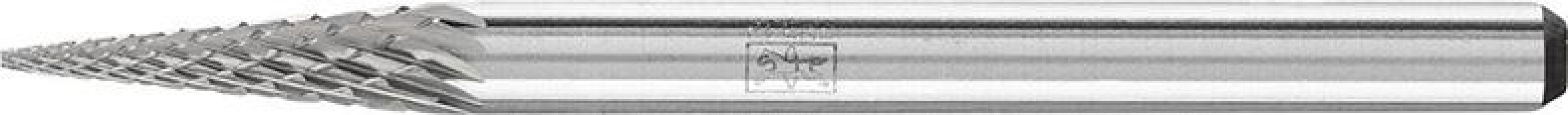 Malé frézovacie teliesko TK tvar kužeľa s hrotom 0311 4 3 mm 3 x 11 mm Pferd