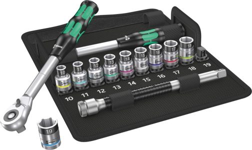 Sada nástrčných kľúčov 1/2" ZYKLOP Hybrid 13-dielna Wera