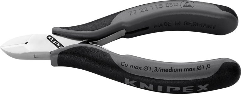 Bočné štiepacie kliešte na elektroniku ESD