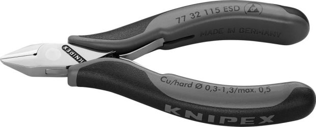 Bočné štiepacie kliešte na elektroniku ESD