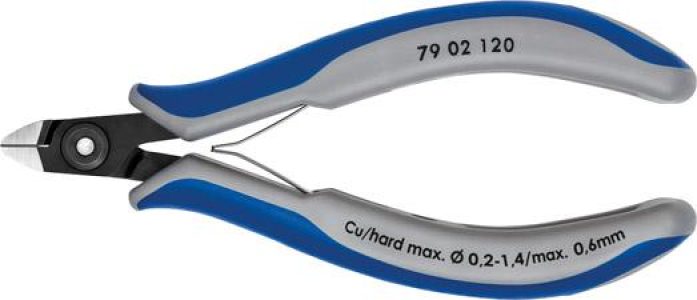 Presné bočné štiepacie kliešte 7902 120 mm KNIPEX