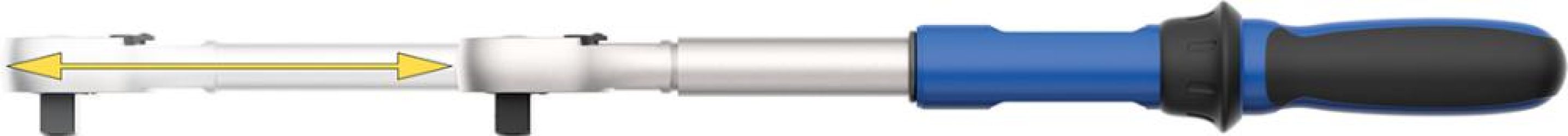 Teleskopická račňa 1/2"