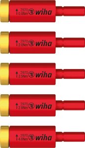 Sada momentových adaptérov VDE 5-dielna Wiha