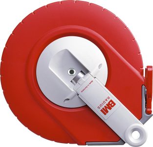 Kapsuľové meracie pásmo nehrdzavejúce 50 m x 13 mm Začiatok meradla A Flextop BMI