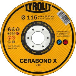 Hrubovací kotúč CERABOND X 230x7 mm CA24Q-BFK Tyrolit