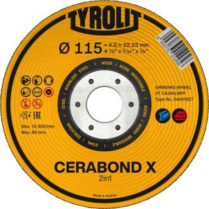 Hrubovací kotúč CERABOND X 230x7 mm CA24Q-BFK Tyrolit