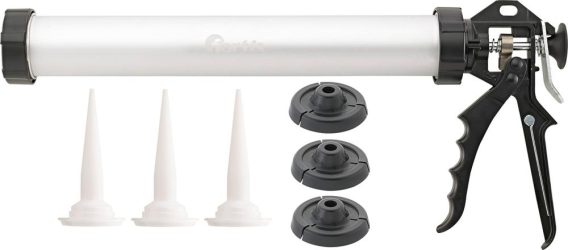 Kartušová pištoľ Profi s 3 špičkami 600 ml FORTIS