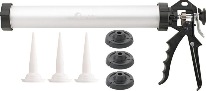 Kartušová pištoľ Profi s 3 špičkami 600 ml FORTIS