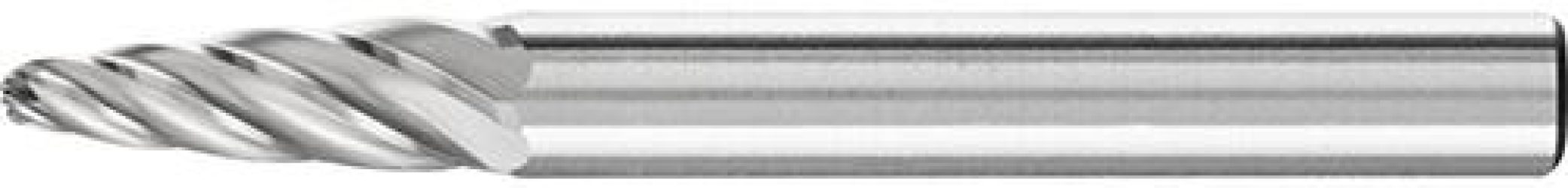 Technická fréza TK tvar oblúka 0618 nehrdzavejúca 6 mm 6 x 18 mm Pferd