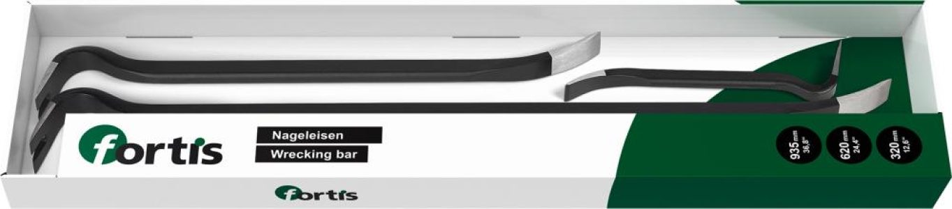 Sada vyťahovačov klincov 3-dielna