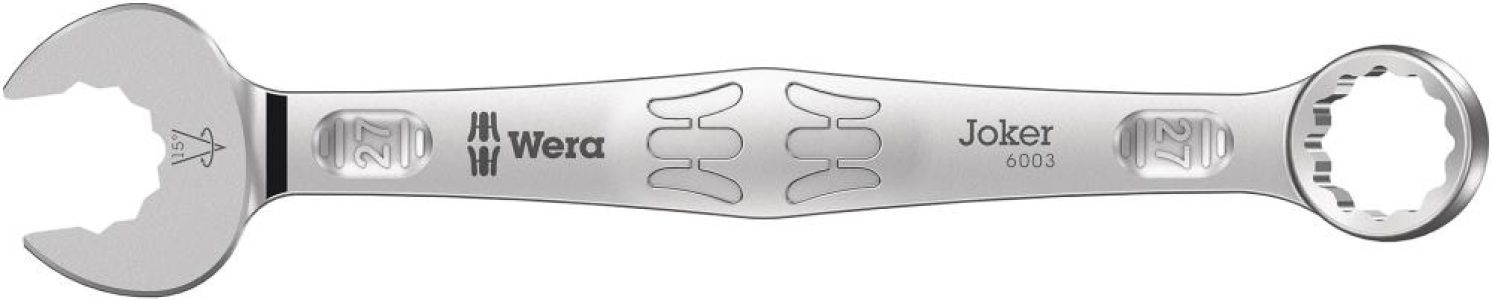 Kombinovaný očkový a vidlicový kľúč Joker 27 mm Wera