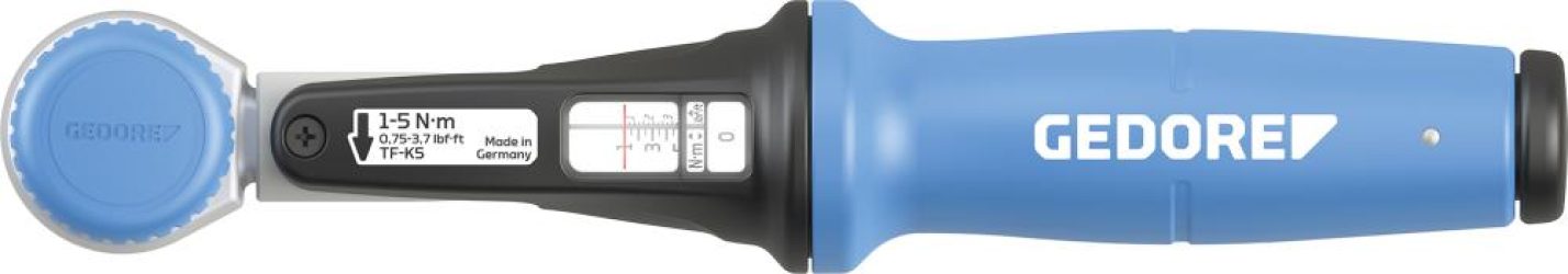 Momentový kľúč TORCOFIX TF-K 1 – 5 Nm 1/4" Gedore