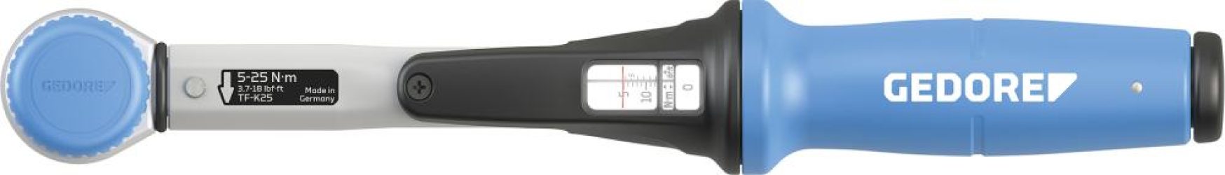 Momentový kľúč TORCOFIX TF-K 5 – 25 Nm 1/4" Gedore