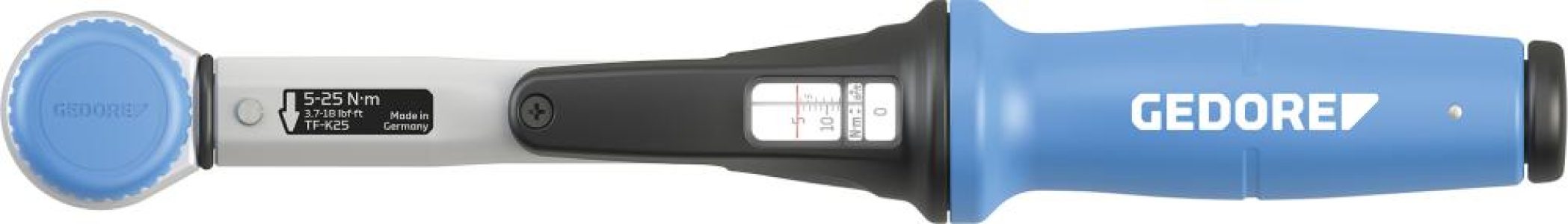 Momentový kľúč TORCOFIX TF-K 5 – 25 Nm 1/4" Gedore