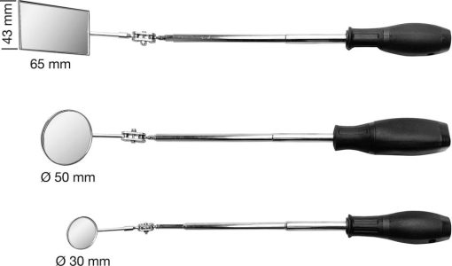 Sada inšpekčných zrkadiel 3-dielna