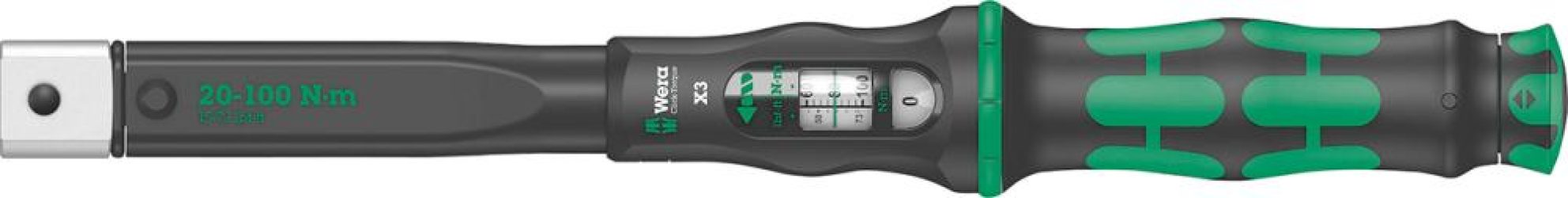 Momentový kľúč Click-Torque X 3 20- 100Nm 9x12mm Wera