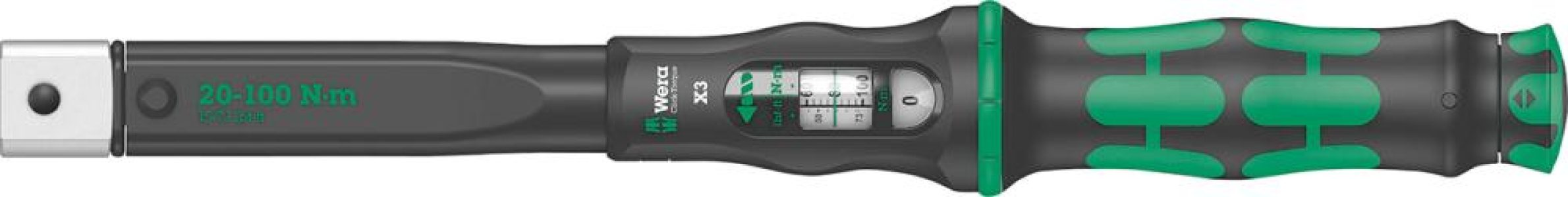 Momentový kľúč Click-Torque X 3 20- 100Nm 9x12mm Wera