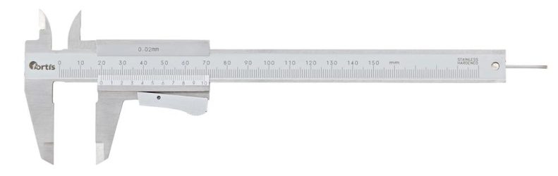 Vreckové posuvné meradlo s nastavením momentu 150 1/50 1/1000 FORTIS