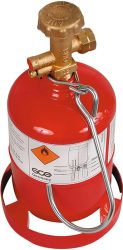 Malá fľaša na propán ľavá prípojka G3/8" GCE