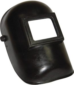 Ochranný štít na hlavu vystužený sklenenými vláknami