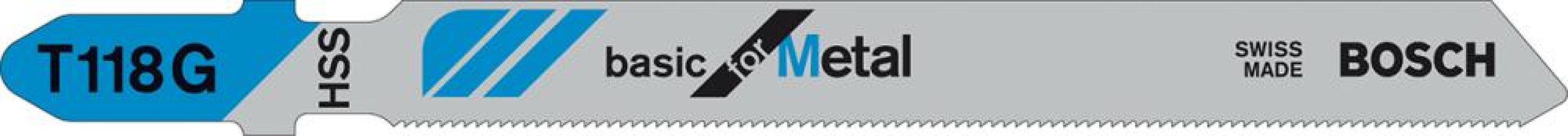 List pre pílu dierovku T 118 G Bosch