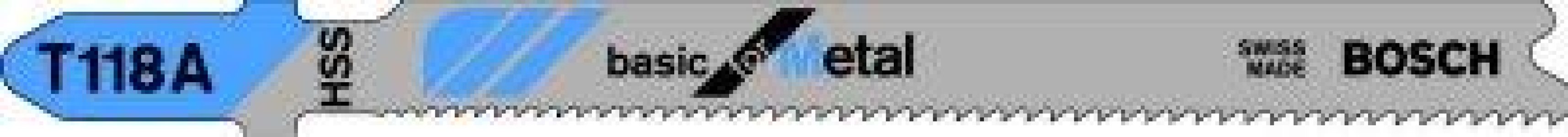 List pre pílu dierovku T 118 A Bosch