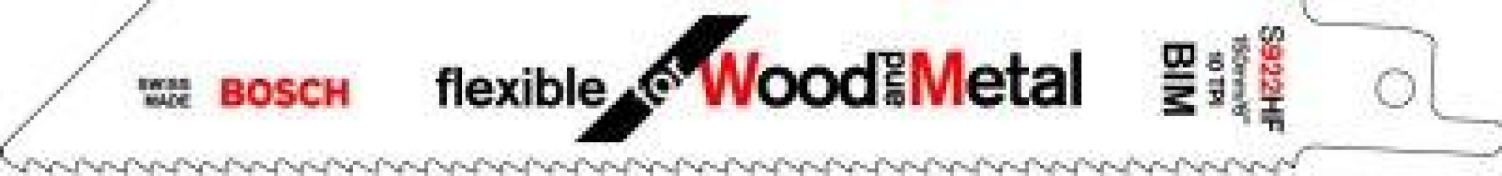 List pre šablovitú pílu S 922 HF Bosch