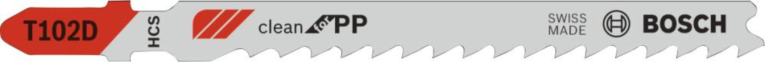 List pre pílu dierovku T 102 D Bosch