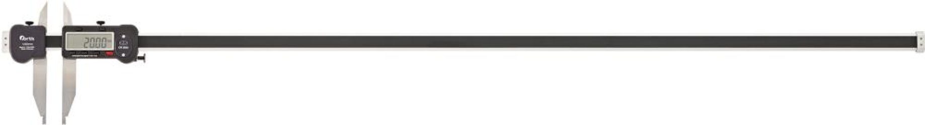 Digitálne posuvné dielenské meradlo bez hrotu 1000 mm FORTIS